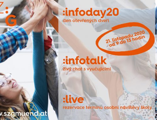 1. online den otevřených dveří ve Školním centru Gmünd